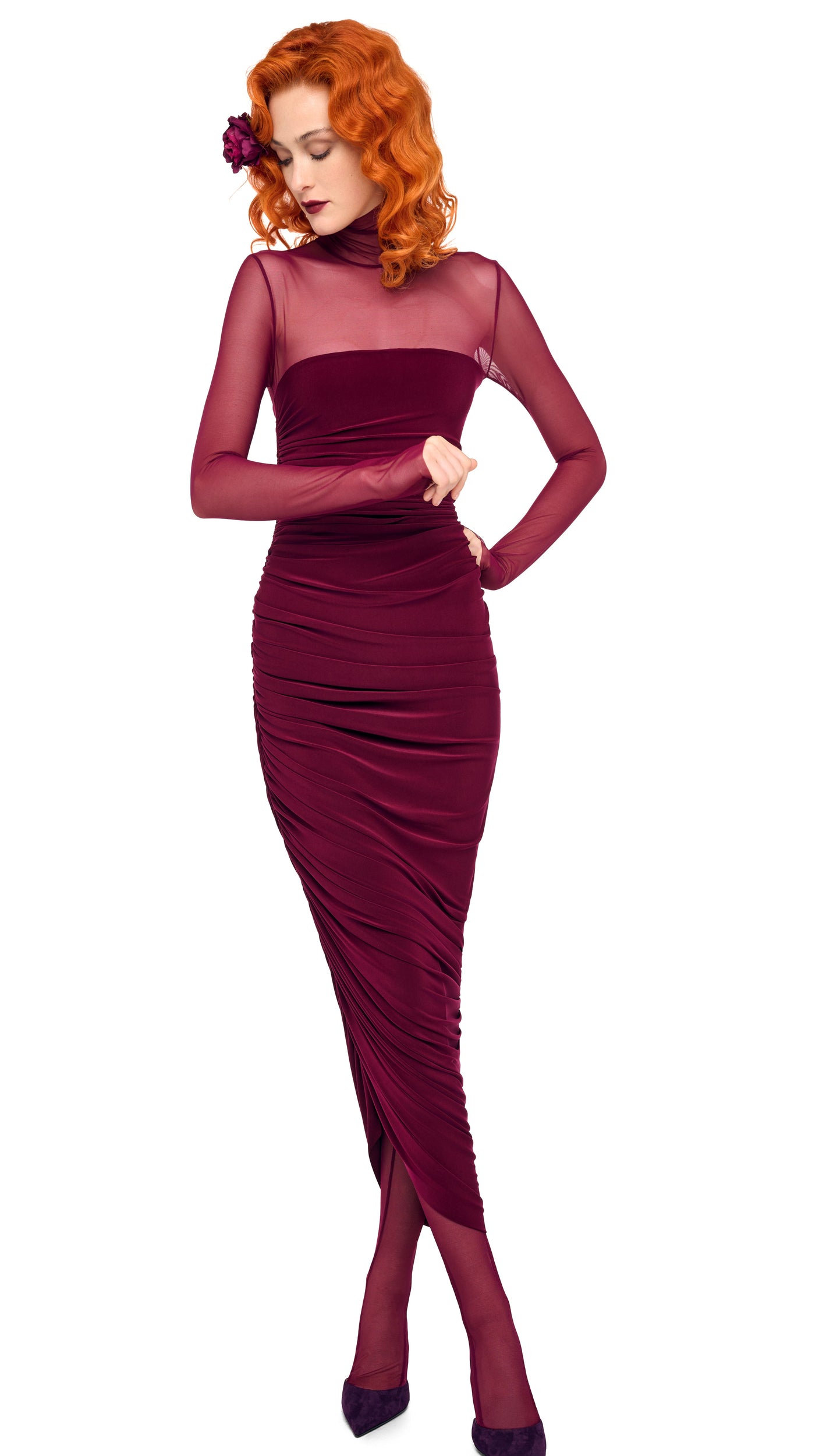 norma kamali pink diana dress Norma Kamali Diana Dress to Knee