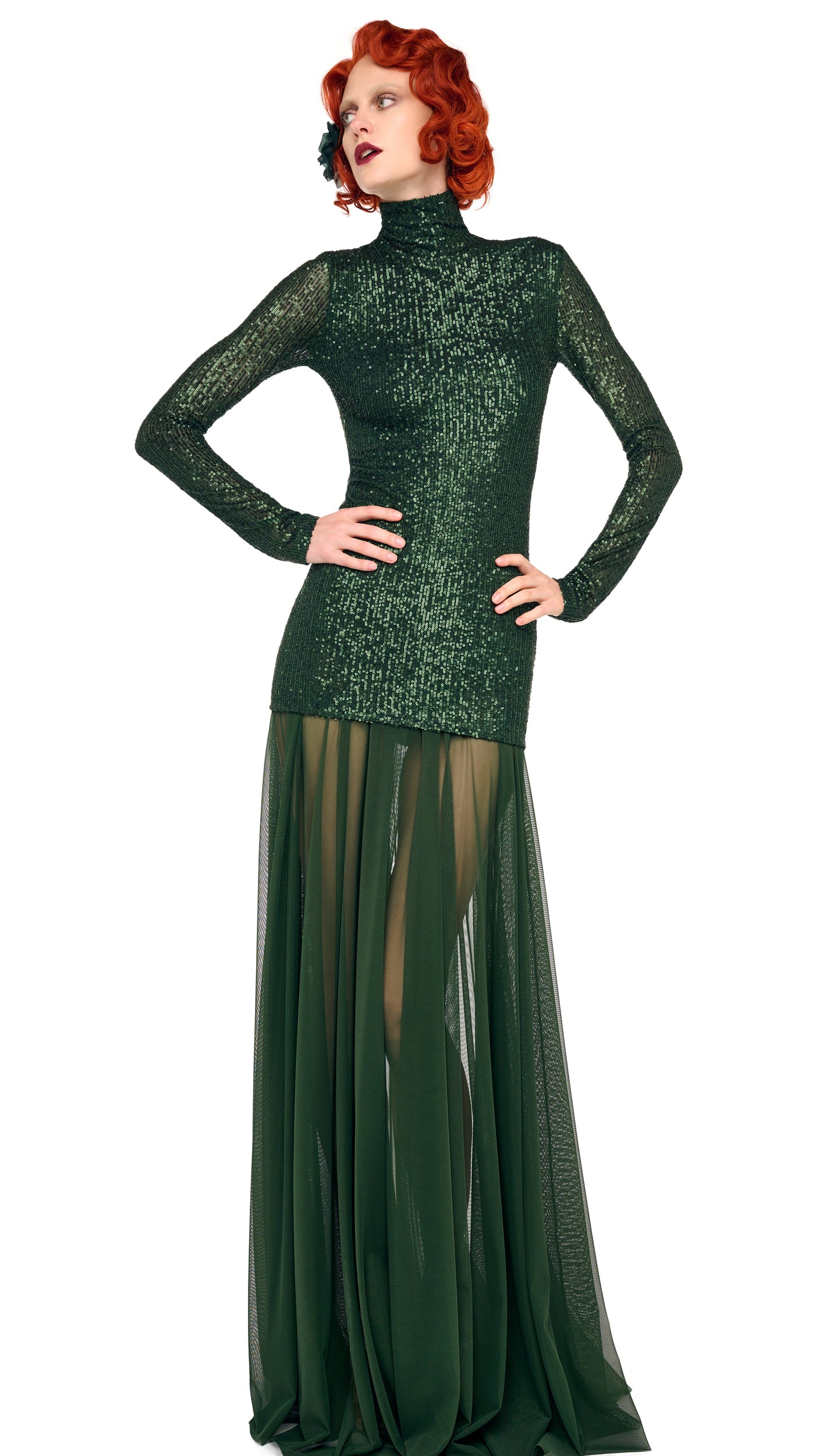 Norma Kamali Flared Skirt To Floor Norma Kamali Flared Skirt To Floor