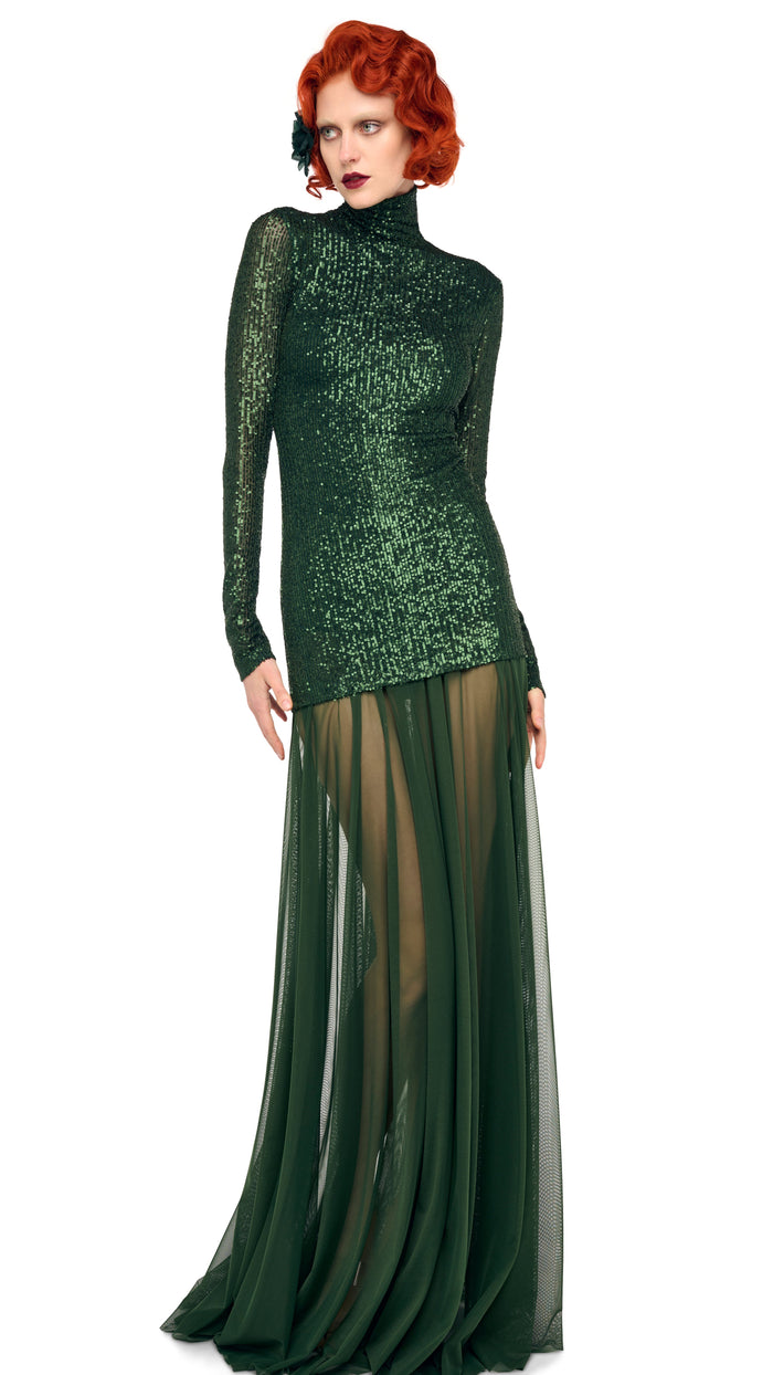 FLARED SKIRT TO FLOOR #16