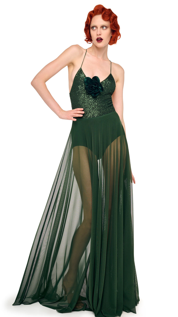 FLARED SKIRT TO FLOOR #5