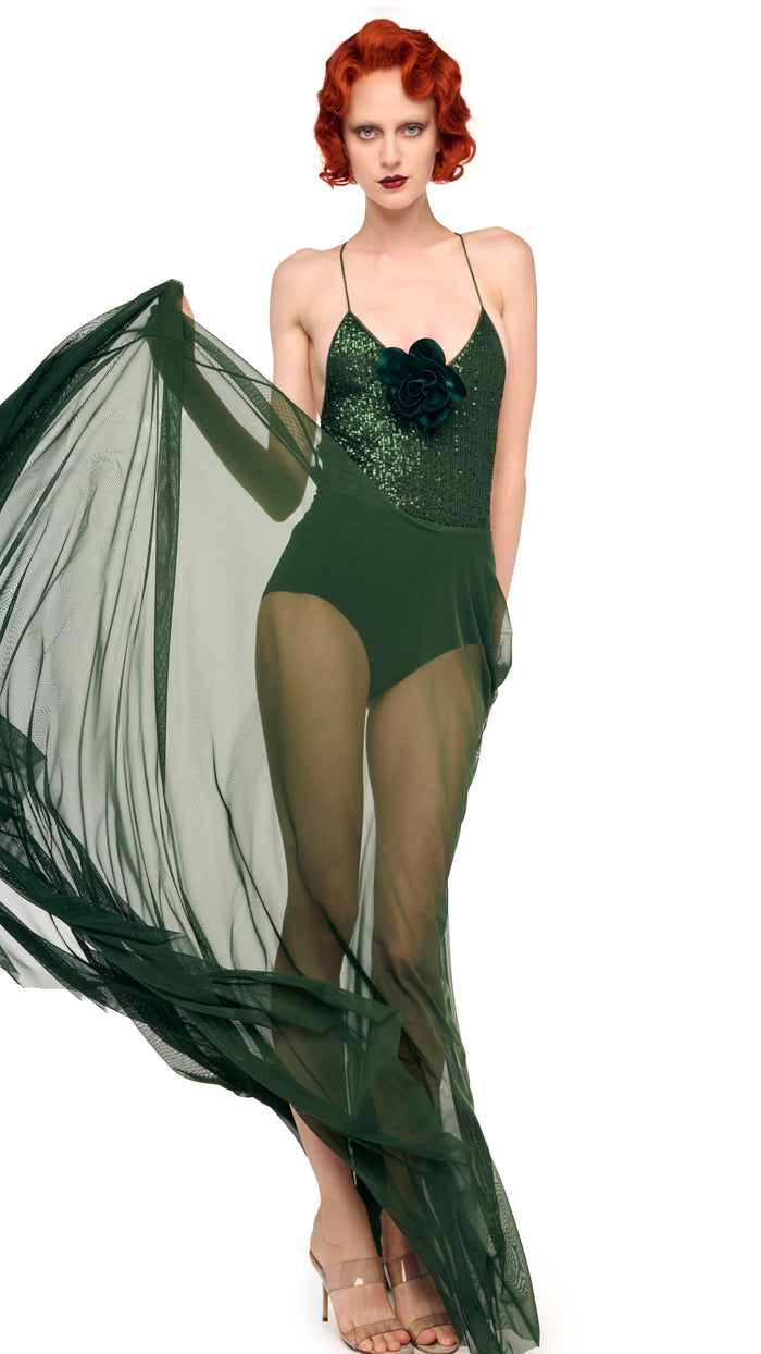 FLARED SKIRT TO FLOOR #6
