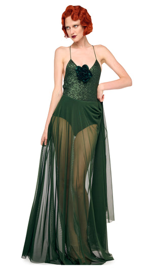 FLARED SKIRT TO FLOOR #1 Thumbnail