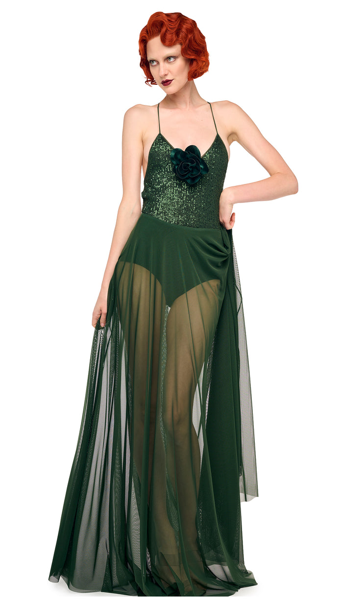 FLARED SKIRT TO FLOOR #1