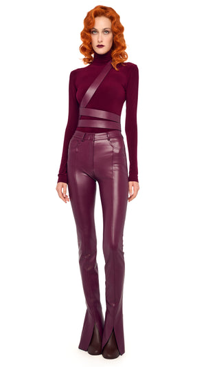 SLIM FIT LONG SLEEVE TURTLE TOP #1 Thumbnail