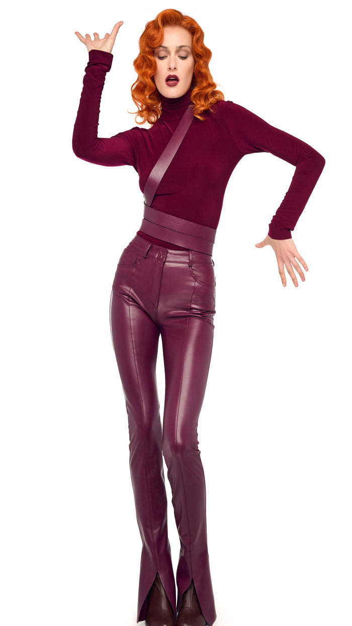 SLIM FIT LONG SLEEVE TURTLE TOP #5