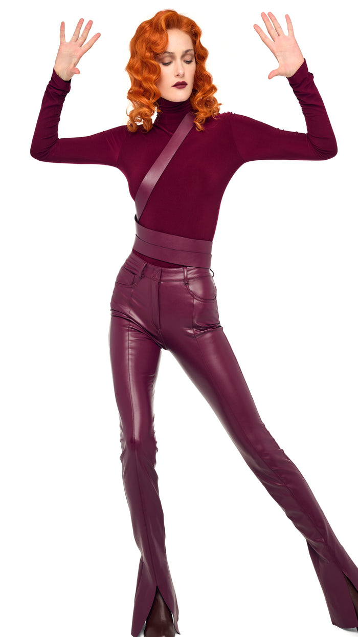 SLIM FIT LONG SLEEVE TURTLE TOP #7