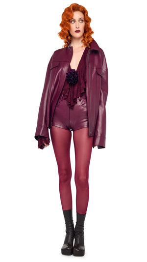 HIGH WAIST JEAN SHORT #7 Thumbnail