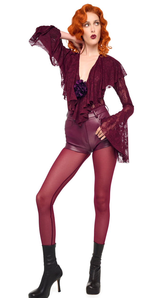 HIGH WAIST JEAN SHORT #1