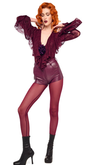 HIGH WAIST JEAN SHORT #6 Thumbnail