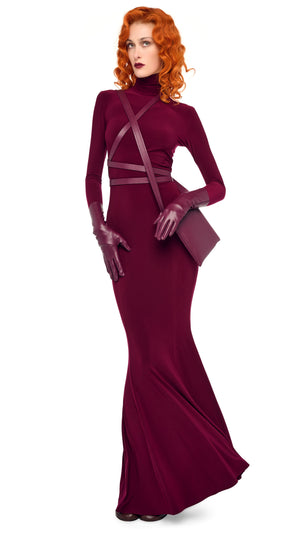 LONG SLEEVE TURTLE FISHTAIL GOWN #5 Thumbnail