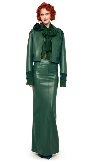 MENS ZIP FRONT CLASSIC CROPPED JACKET #1 Thumbnail