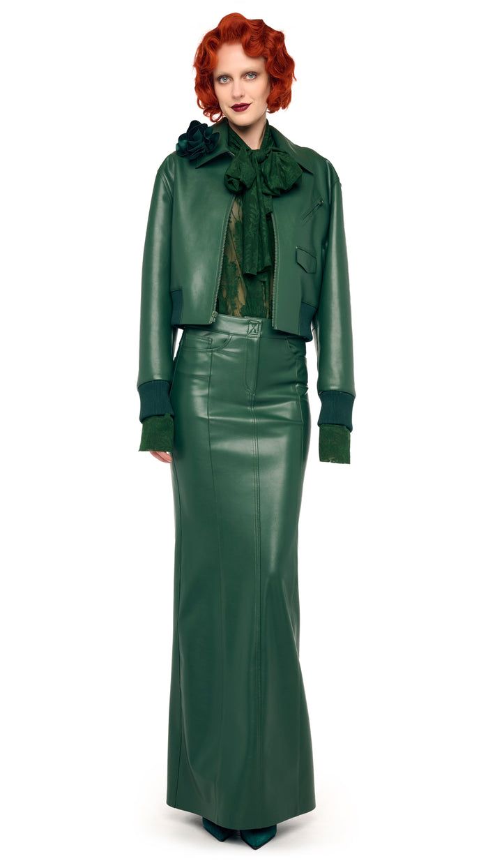 MENS ZIP FRONT CLASSIC CROPPED JACKET #1