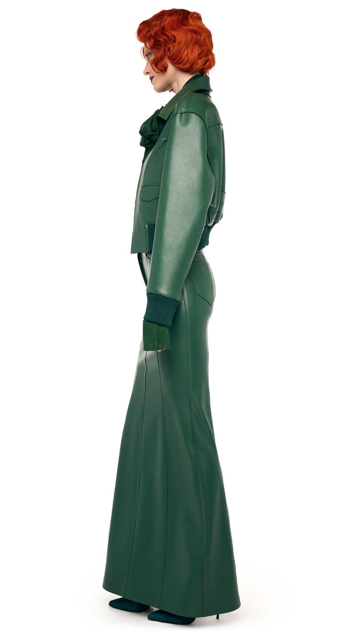 MENS ZIP FRONT CLASSIC CROPPED JACKET #2