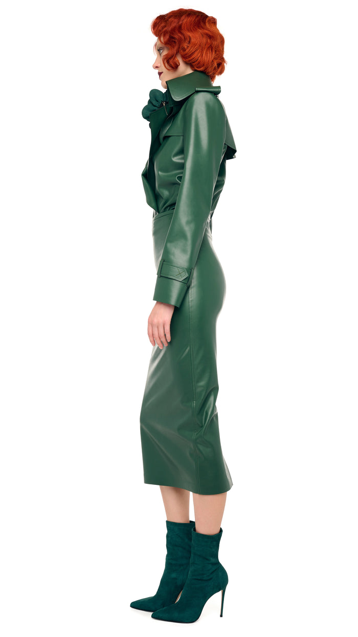 DOUBLE BREASTED TRENCH BODYSUIT #2