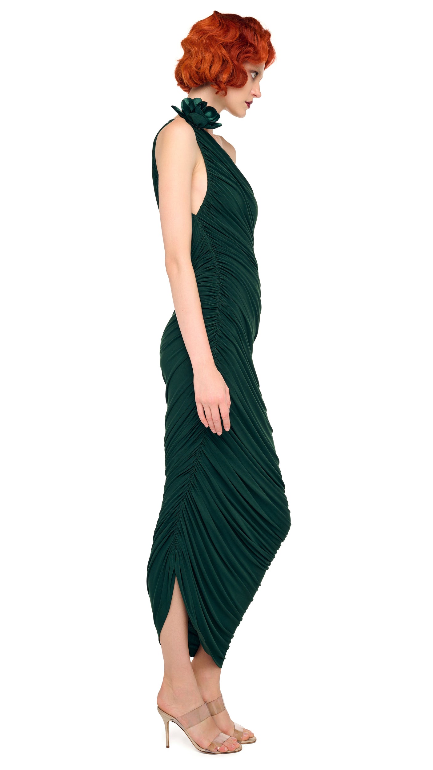 norma kamali diana dress green Norma Kamali x REVOLVE Diana Gown in Matcha Green