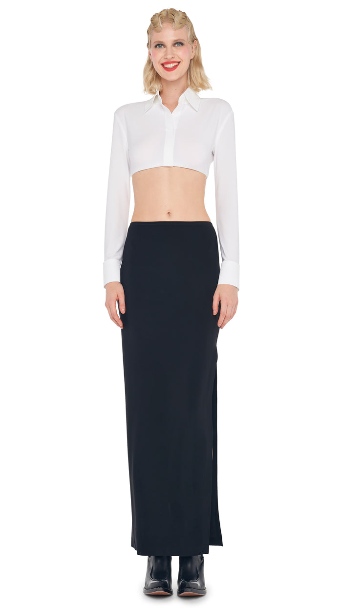 SIDE SLIT LONG SKIRT #1