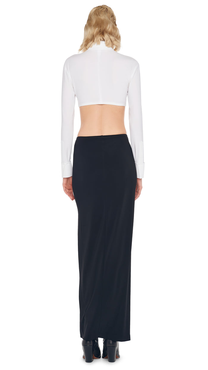 SIDE SLIT LONG SKIRT #3