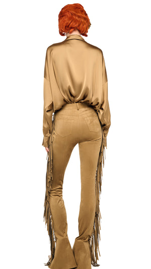 FRINGE SPAT JEANS #3 Thumbnail
