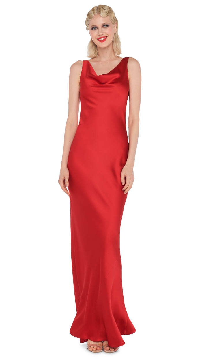 Norma Kamali - Maria Satin Gown