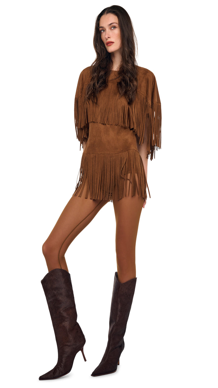 FRINGE REVERSE OBIE PICKLEBALL DRESS #6