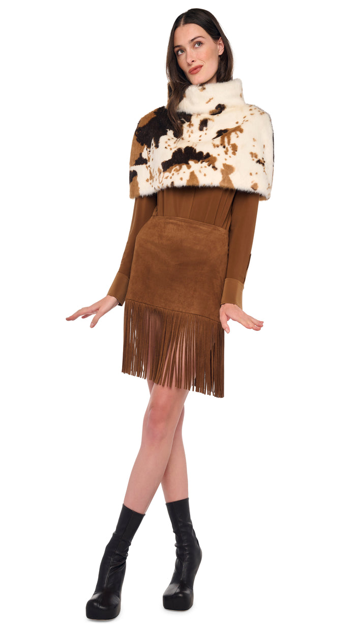 FRINGE SKIRT TO KNEE #7