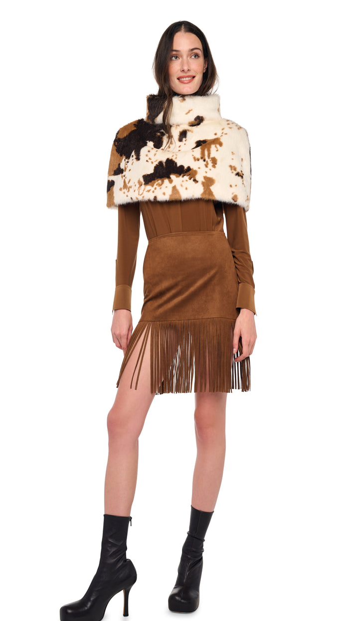 FRINGE SKIRT TO KNEE #1