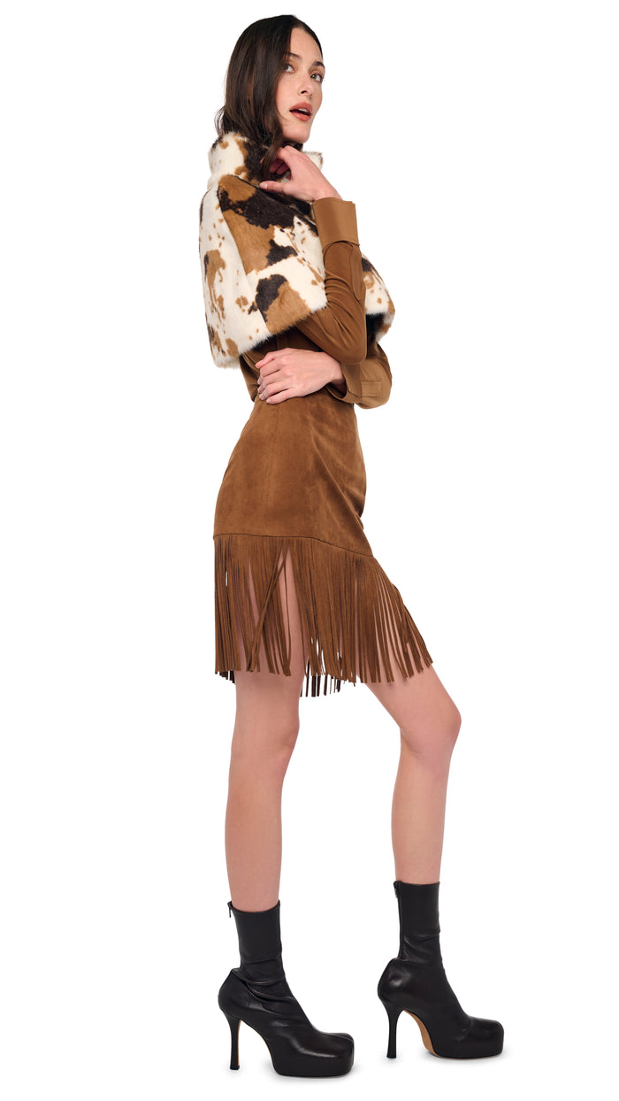 FRINGE SKIRT TO KNEE #5