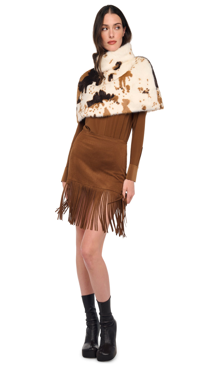 FRINGE SKIRT TO KNEE #9