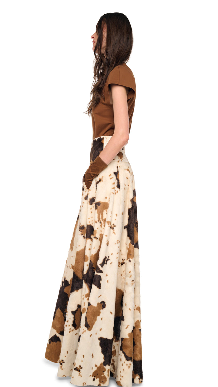 FLARED SKIRT TO FLOOR #3