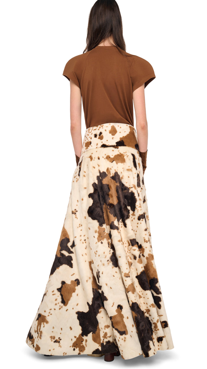 FLARED SKIRT TO FLOOR #4