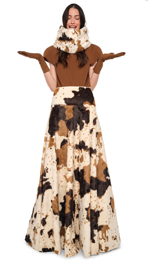 FLARED SKIRT TO FLOOR #9 Thumbnail