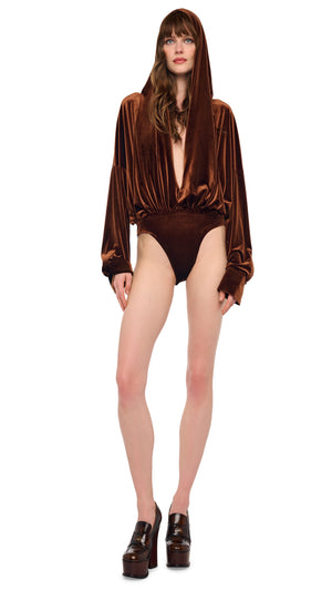 HOODED OVERSIZED NK BODYSUIT #2 Thumbnail