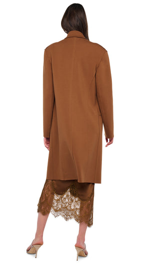 REVERSE OBIE MIDCALF DRESS W/ LACE #4 Thumbnail