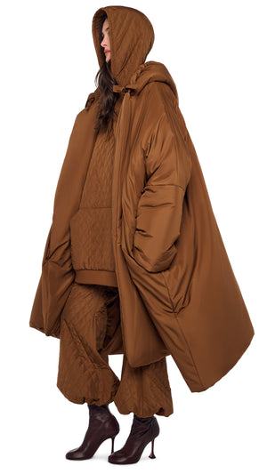 HOODED BLANKET SLEEPING BAG COAT #3 Thumbnail