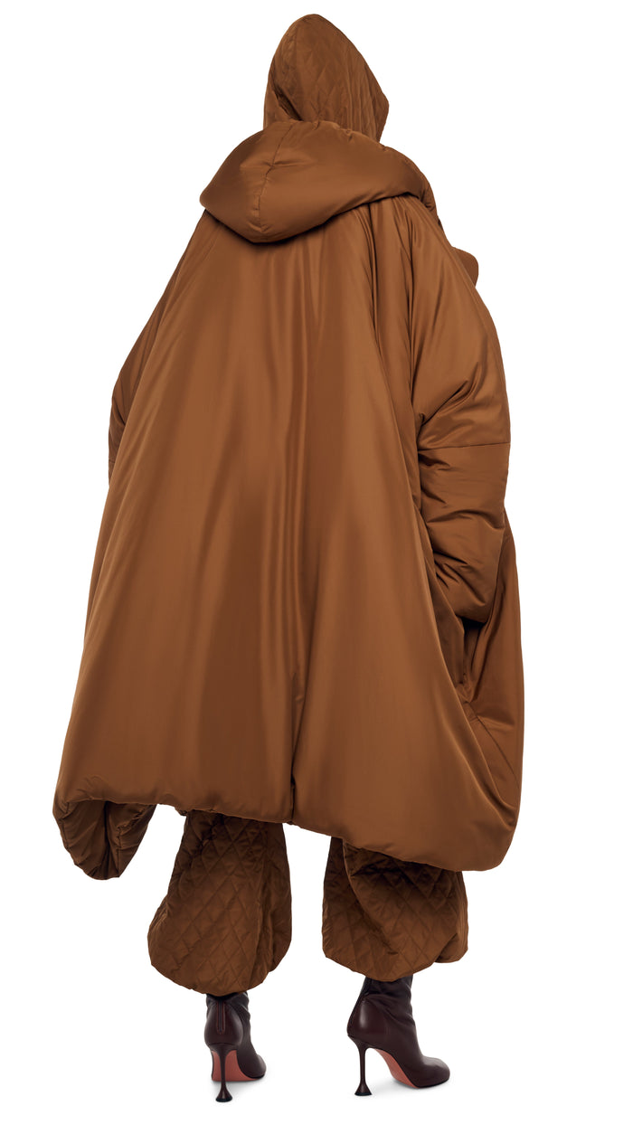 HOODED BLANKET SLEEPING BAG COAT #4