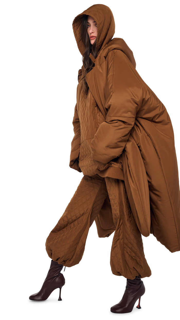 HOODED BLANKET SLEEPING BAG COAT #9