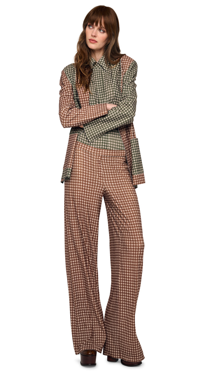 FLAT FRONT WIDE PANT #1