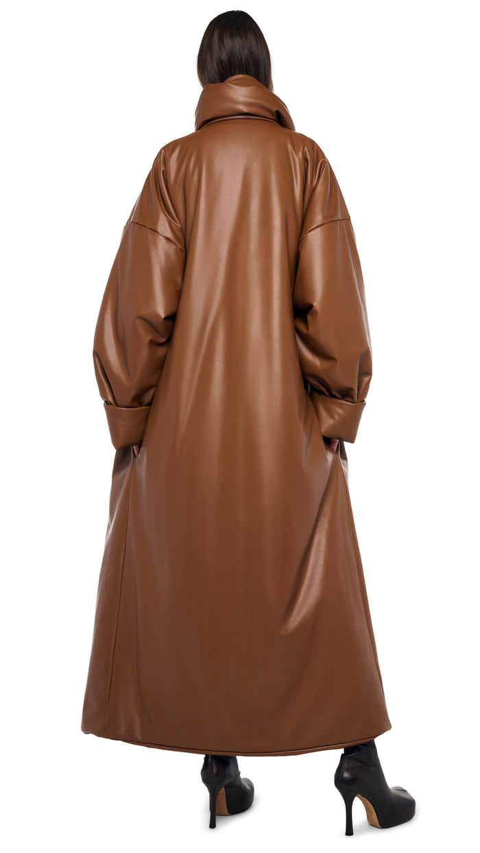 HIGH COLLAR OVERSIZED BOYFRIEND SLEEPING BAG COAT #7