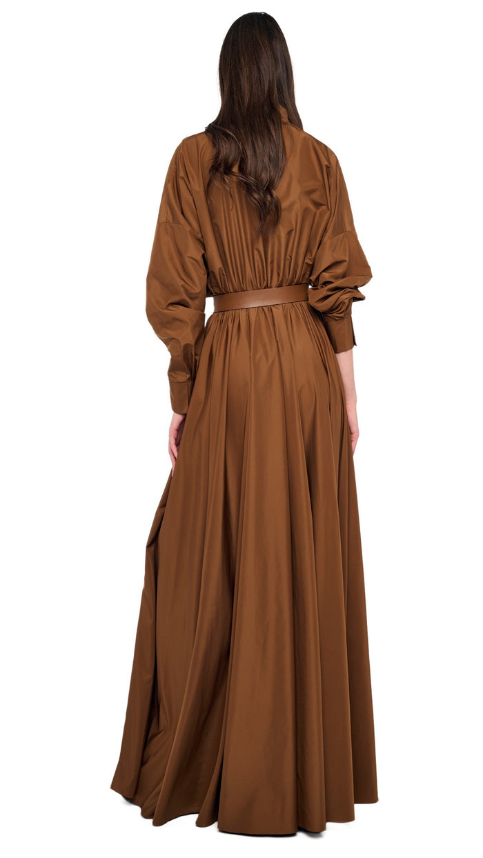 OVERSIZED NK SHIRT FLARED GOWN #3