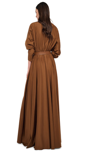 OVERSIZED NK FLARED GOWN WITH BOW #3 Thumbnail