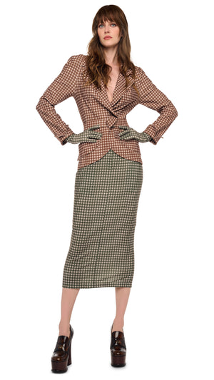 FLAT FRONT STRAIGHT SKIRT TO MIDCALF #7 Thumbnail