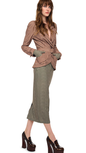 FLAT FRONT STRAIGHT SKIRT TO MIDCALF #5 Thumbnail
