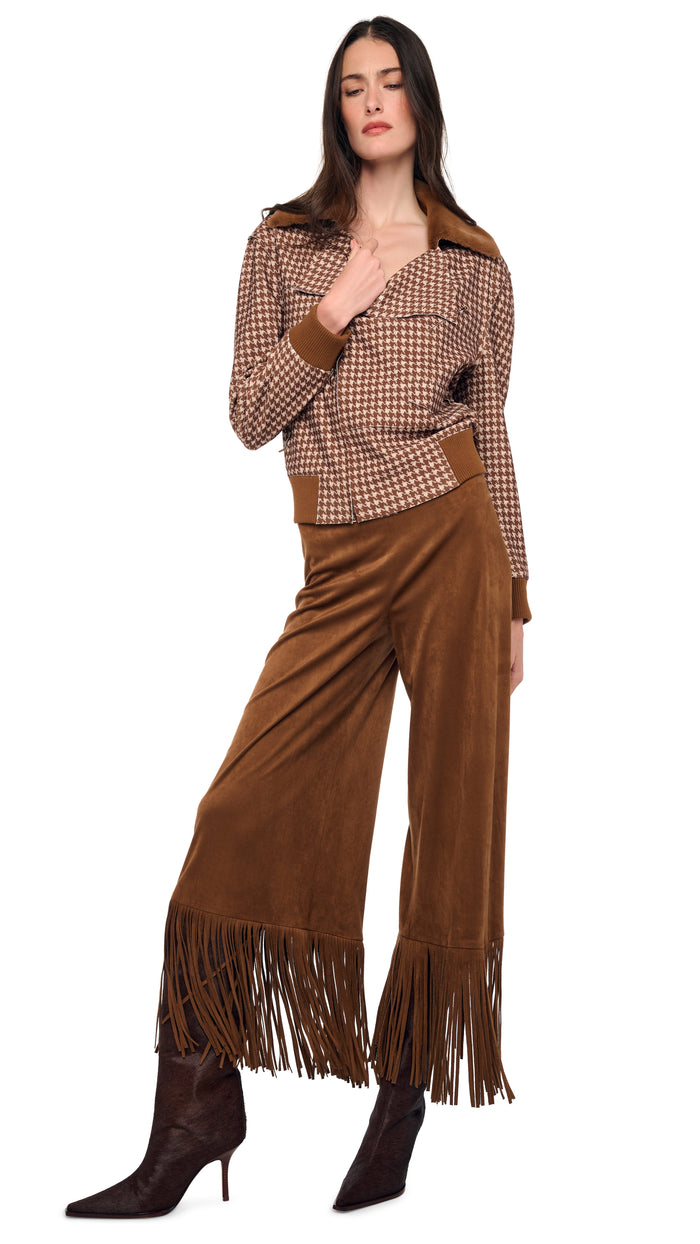 FRINGE GAUCHO PANT #1