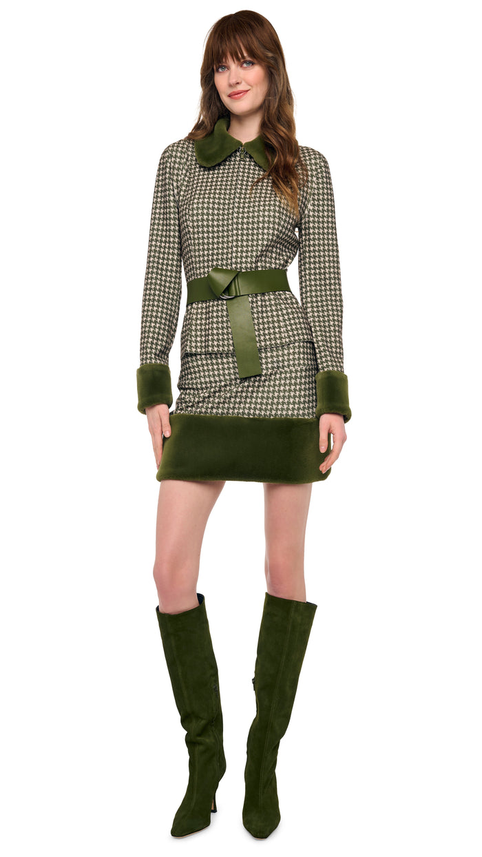 STRAIGHT MINI SKIRT WITH COMBO #6