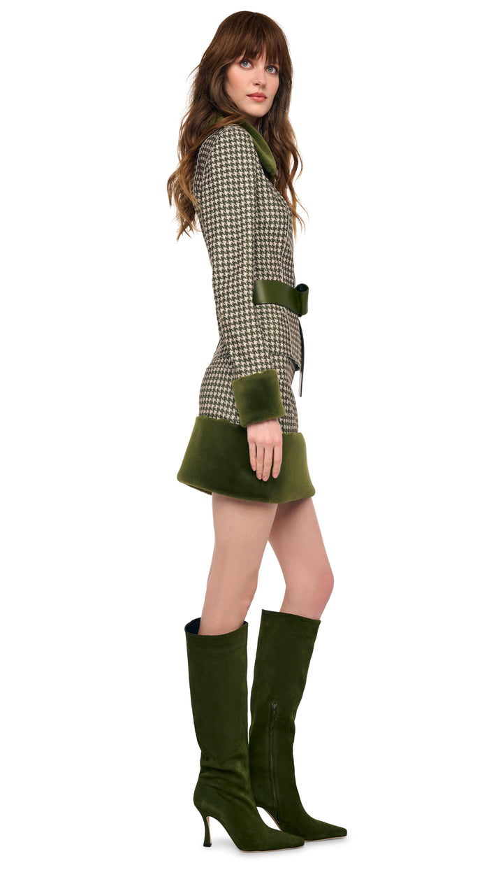 STRAIGHT MINI SKIRT WITH COMBO #5