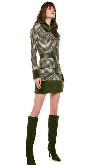 STRAIGHT MINI SKIRT WITH COMBO #8 Thumbnail