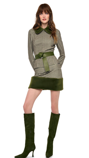 STRAIGHT MINI SKIRT WITH COMBO #2 Thumbnail