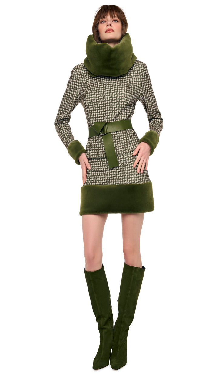 STRAIGHT MINI SKIRT WITH COMBO #1