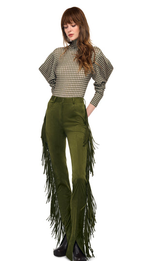 FRINGE SPAT JEANS #6 Thumbnail