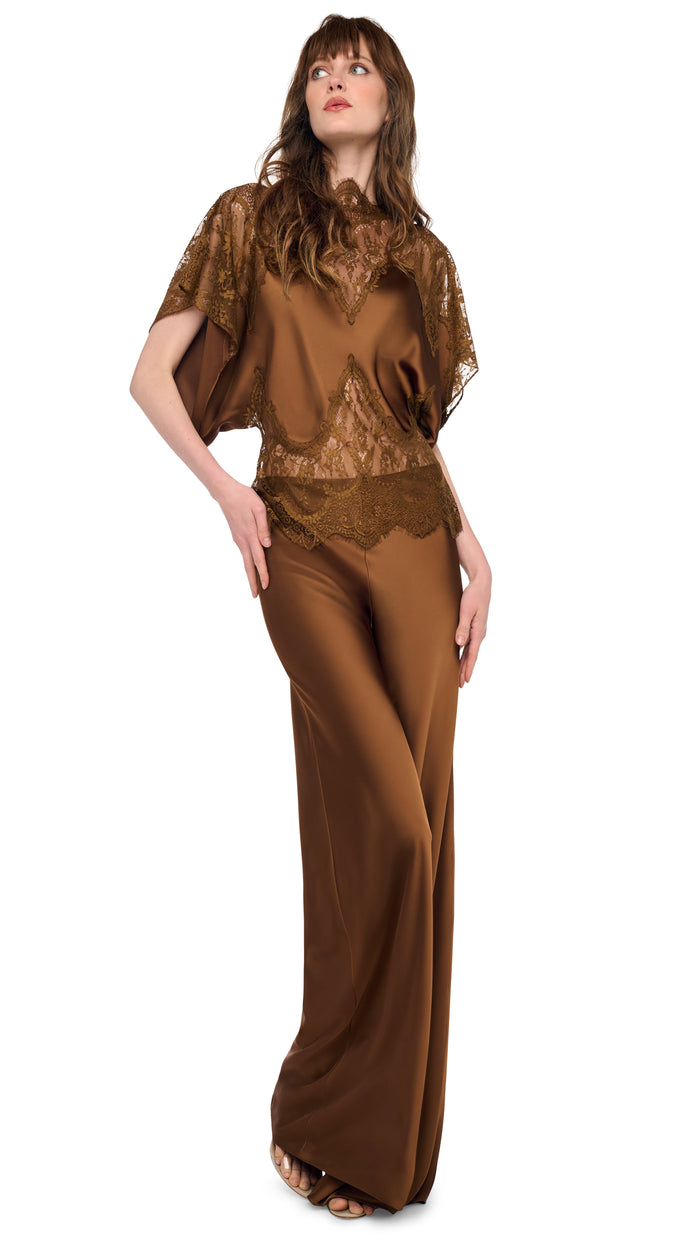 REVERSE OBIE TOP WITH LACE #9